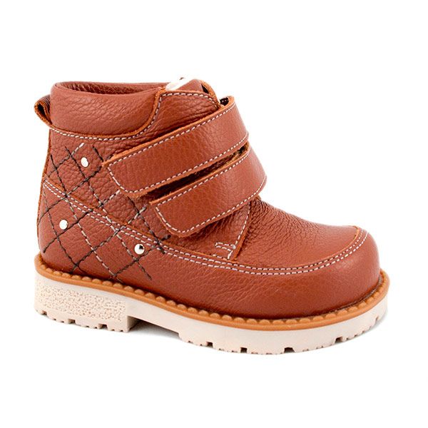 Ботинки Мега Ортопедик утепленные для мальчиков 352-03 36 коричневые